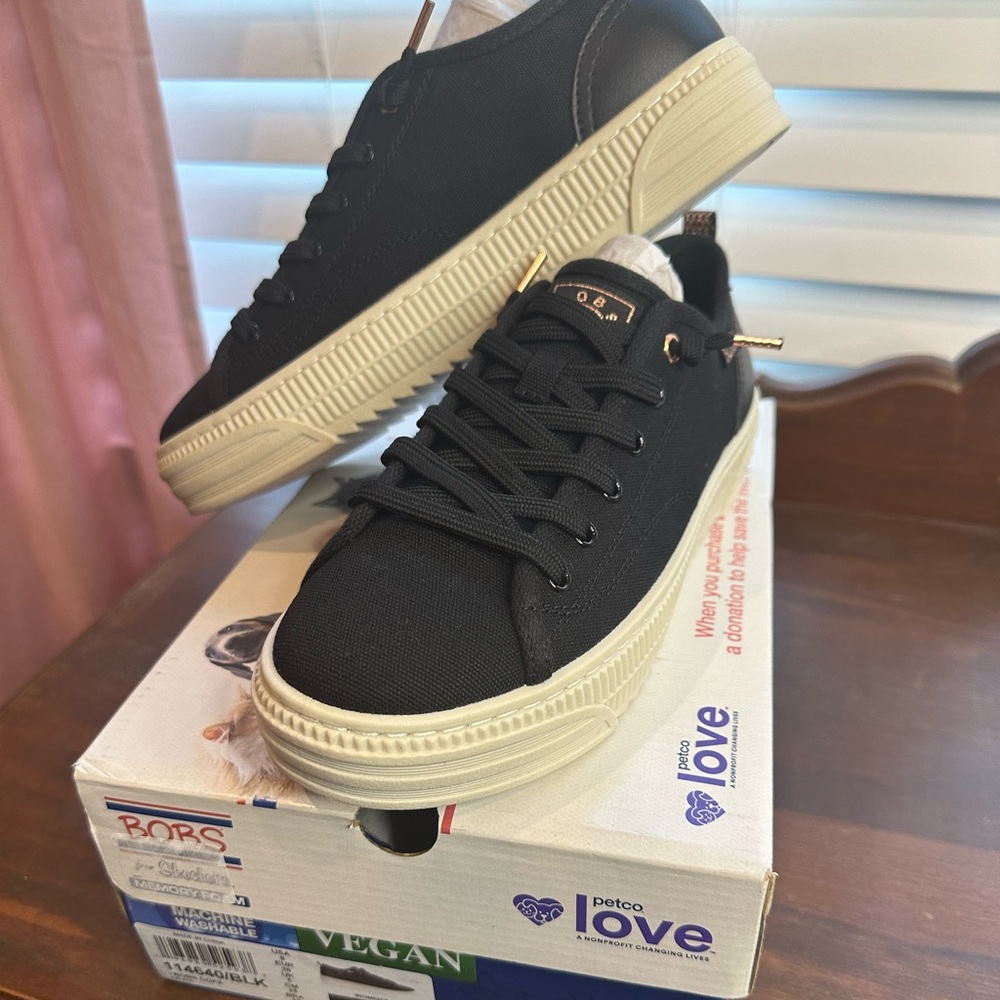 Sketchers Bobs Washable Memory Foam Sneaker Copa 114640 NEW